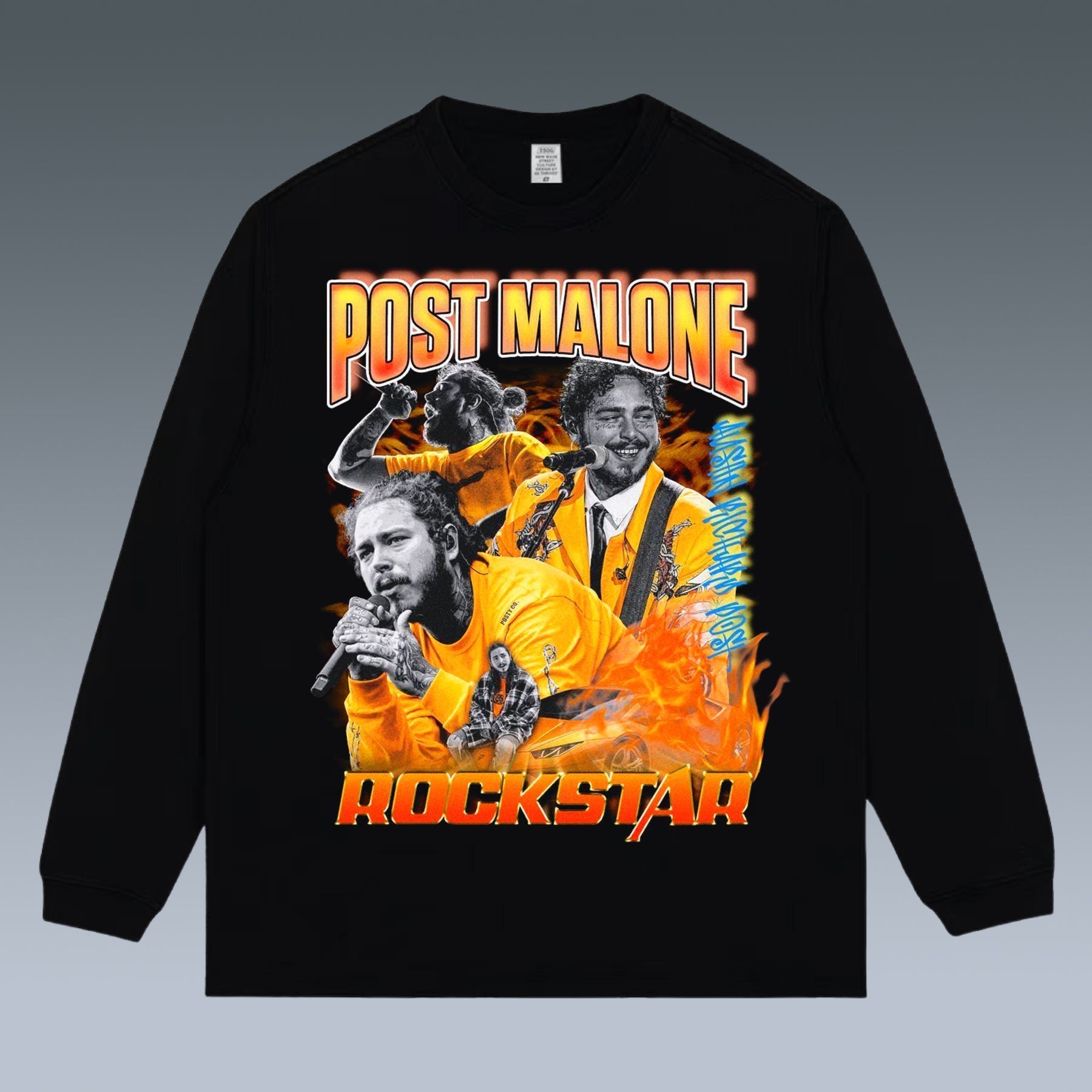 VINTAGE LONG SLEEVE TEE | POST MALONE