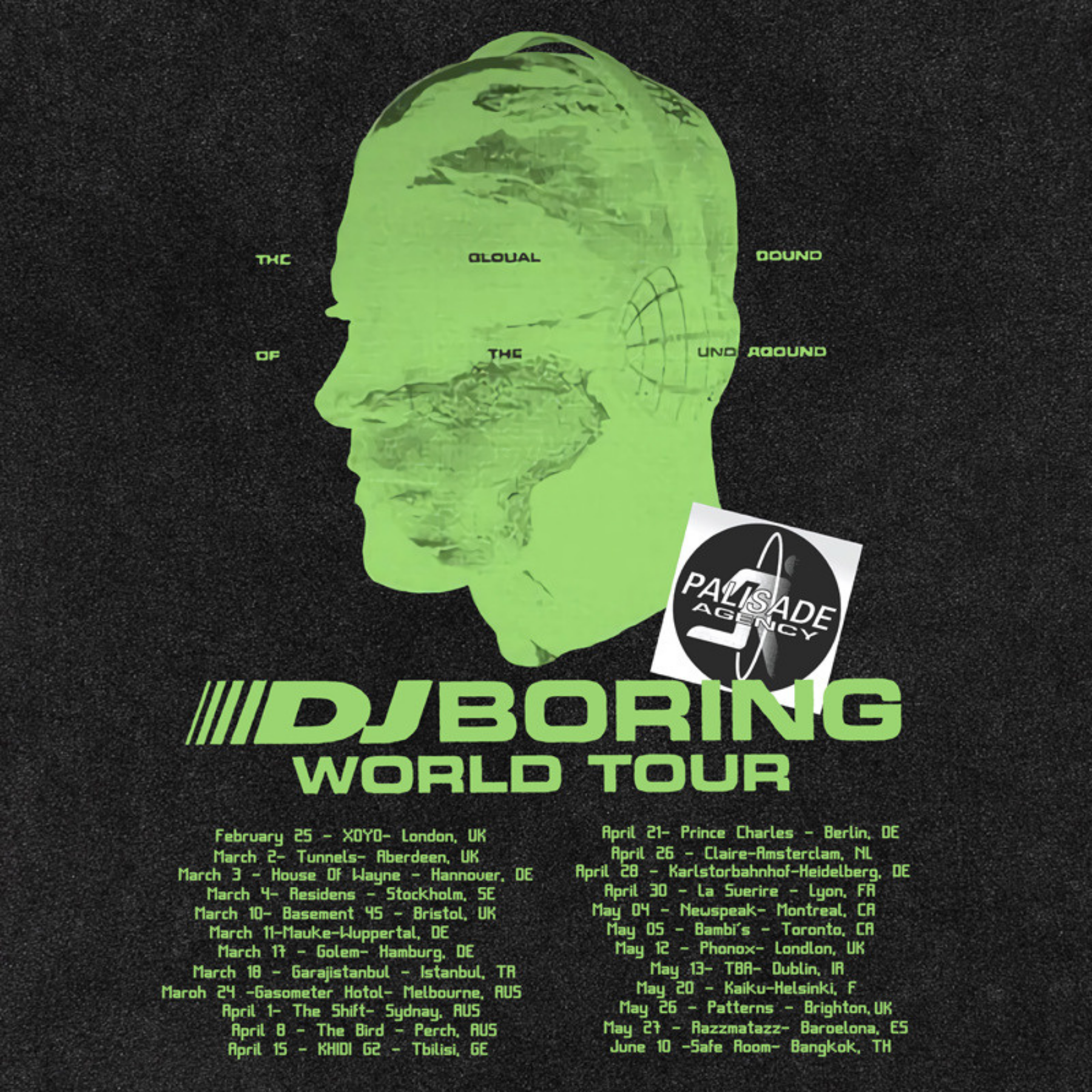 VINTAGE VEST | DJBORING& WORLD TOUR
