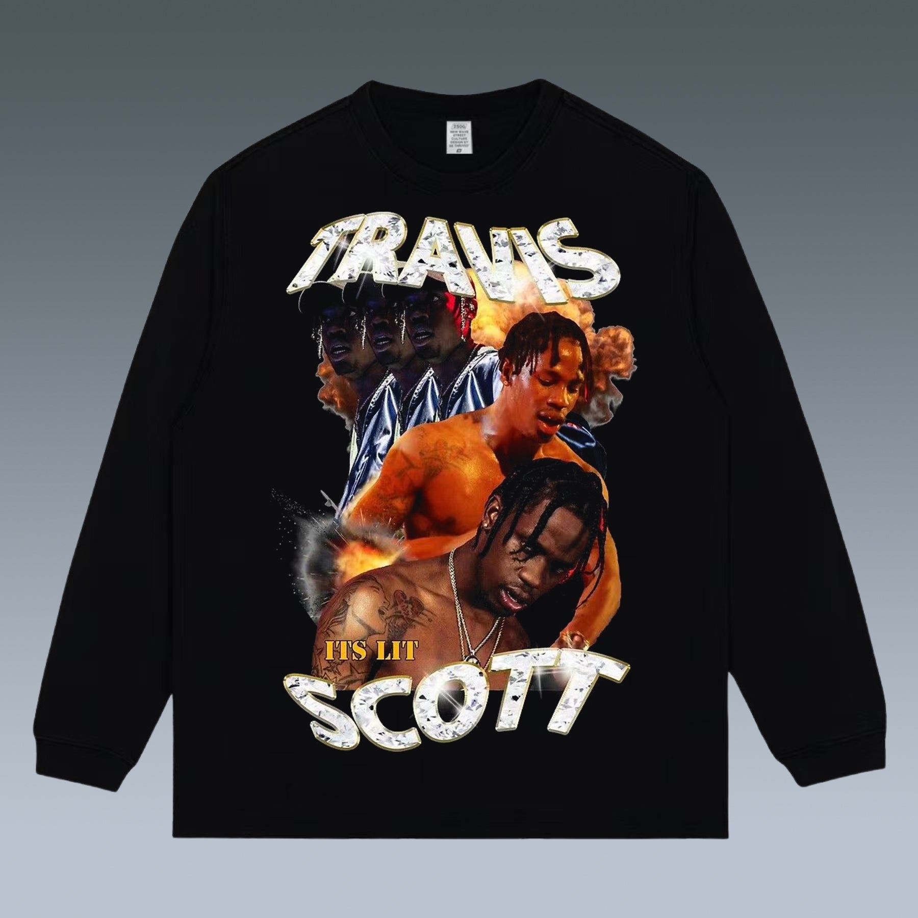 VINTAGE LONG SLEEVE TEE | TRAVIS SCOTT