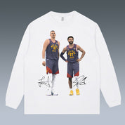 VINTAGE LONG SLEEVE TEE | DENVER NUGGETS-JAMAL MURRAY&JOKIC