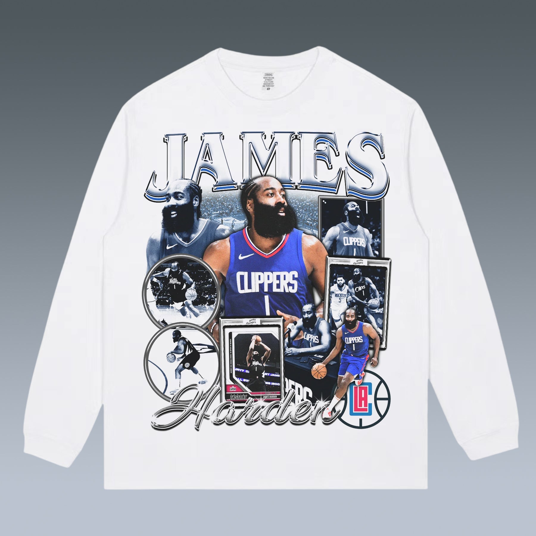 VINTAGE LONG SLEEVE TEE | JAMES HARDEN