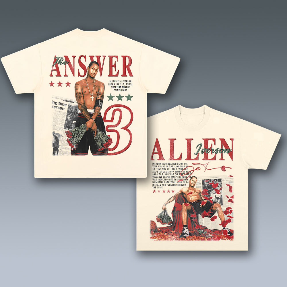 VINTAGE TEE | ALLEN IVERSON AI