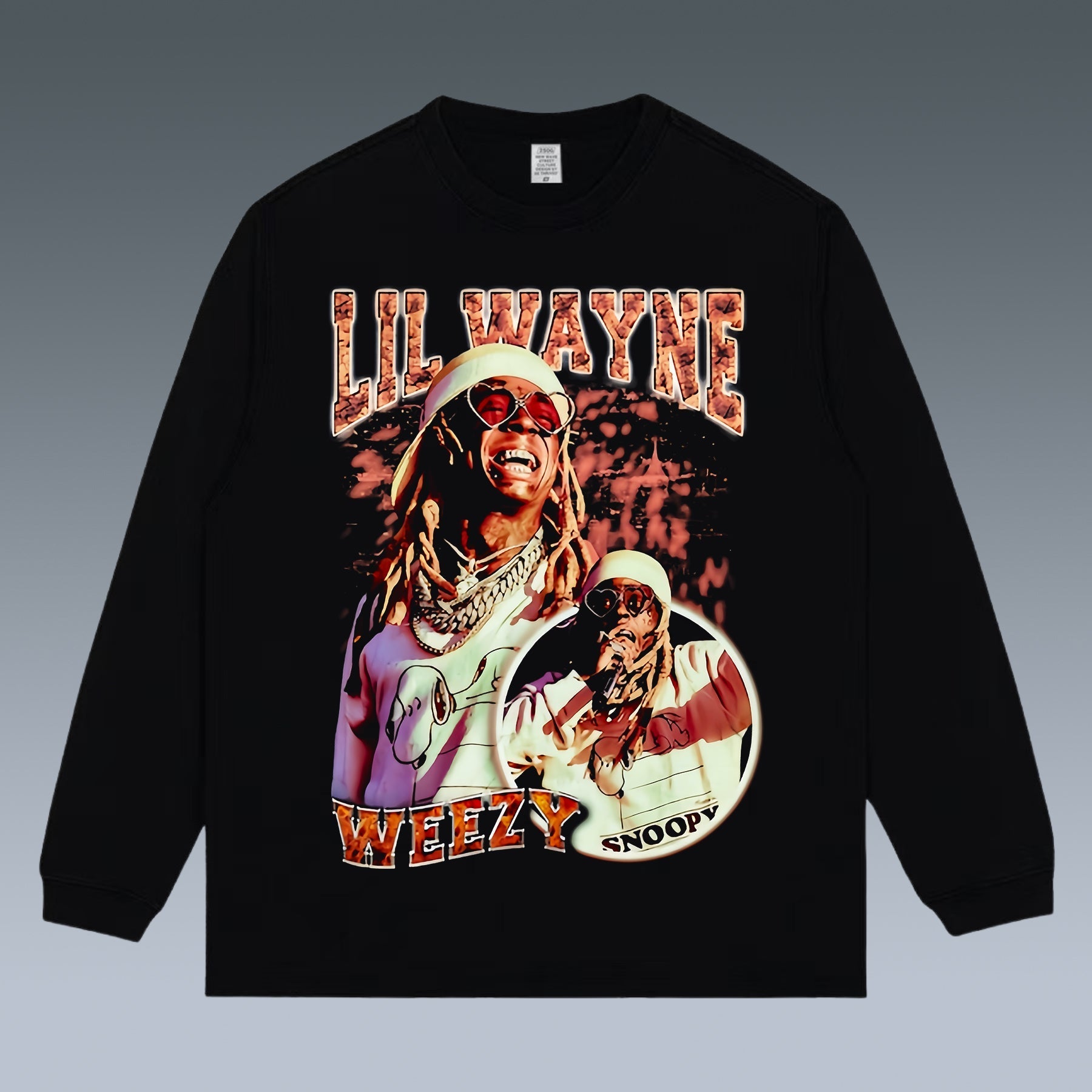 VINTAGE LONG SLEEVE TEE | LIL WAYNE