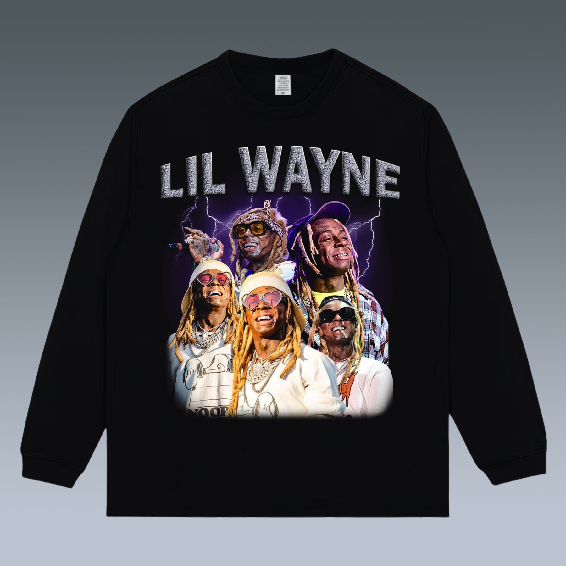 VINTAGE LONG SLEEVE TEE | LIL WAYNE