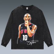 VINTAGE LONG SLEEVE TEE |  CAPTAIN AMERICA-KOBE