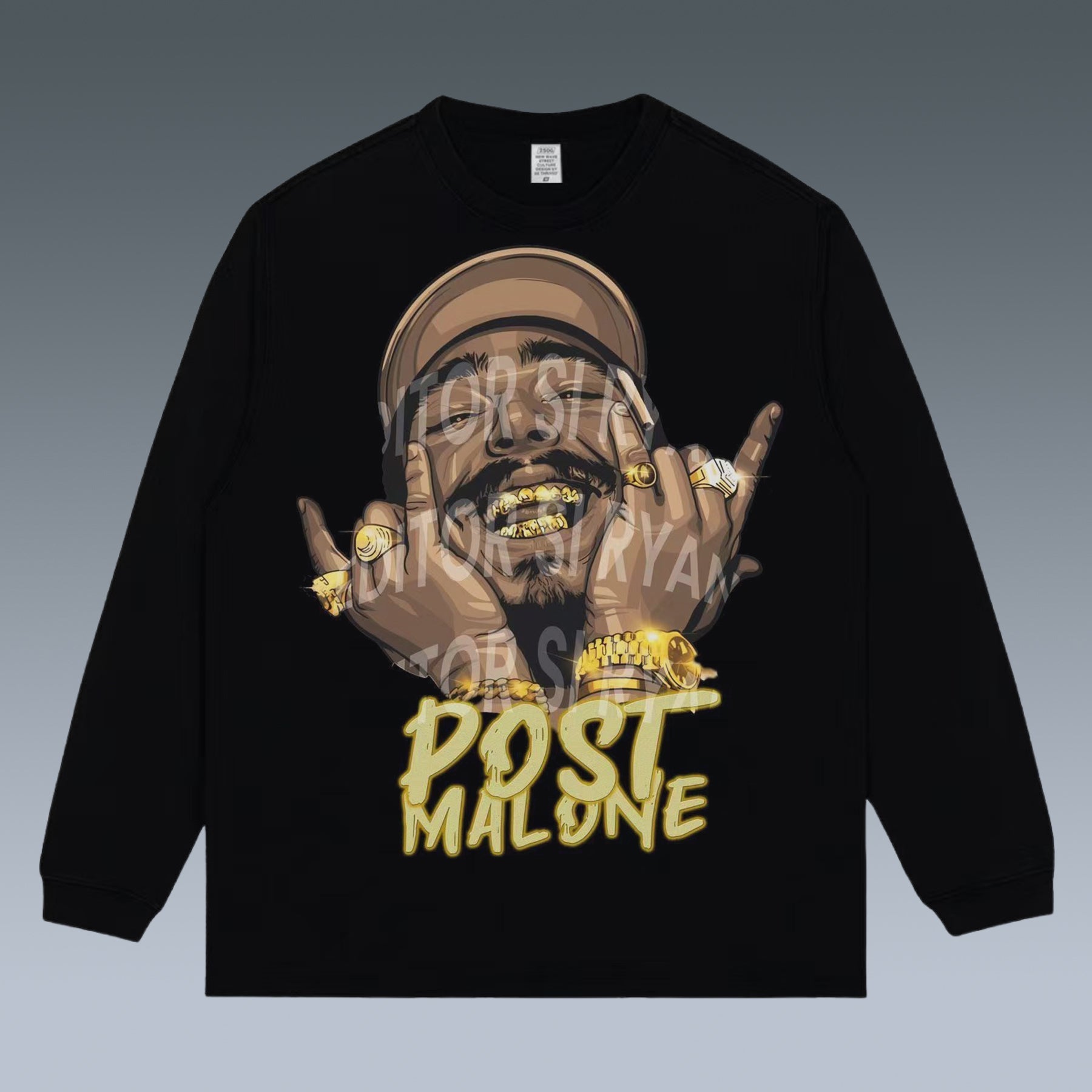 VINTAGE LONG SLEEVE TEE | POST MALONE