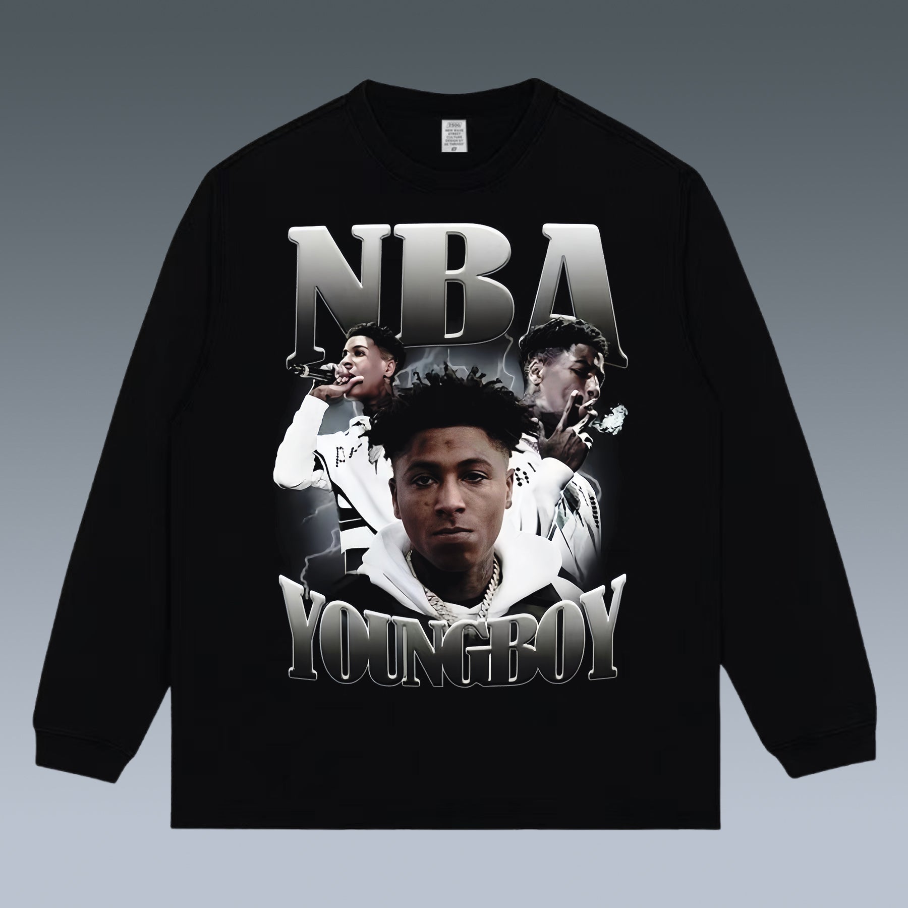 VINTAGE LONG SLEEVE TEE | NBA YOUNGBOY