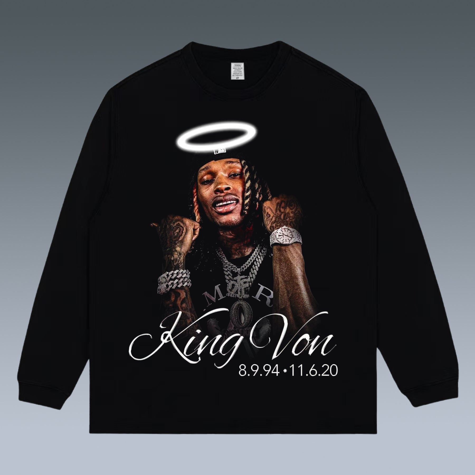 VINTAGE LONG SLEEVE TEE | KING VON