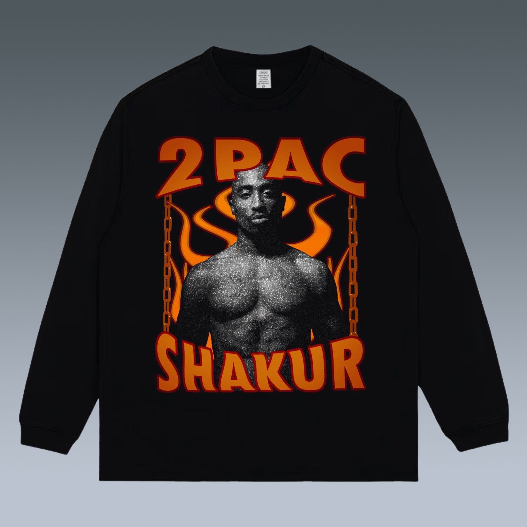 VINTAGE LONG SLEEVE TEE | TUPAC