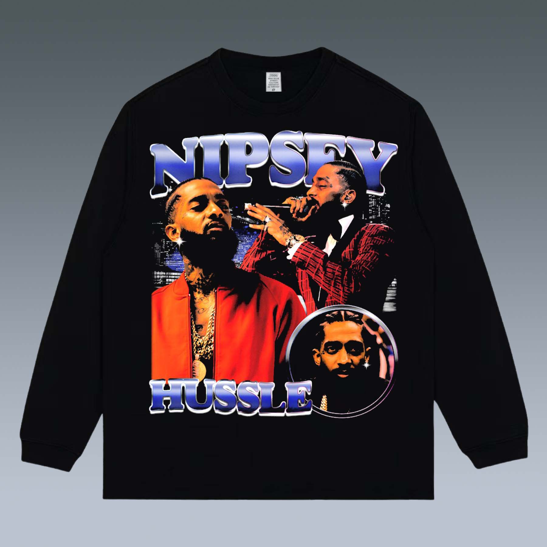 VINTAGE LONG SLEEVE TEE | NIPSEY HUSSLE