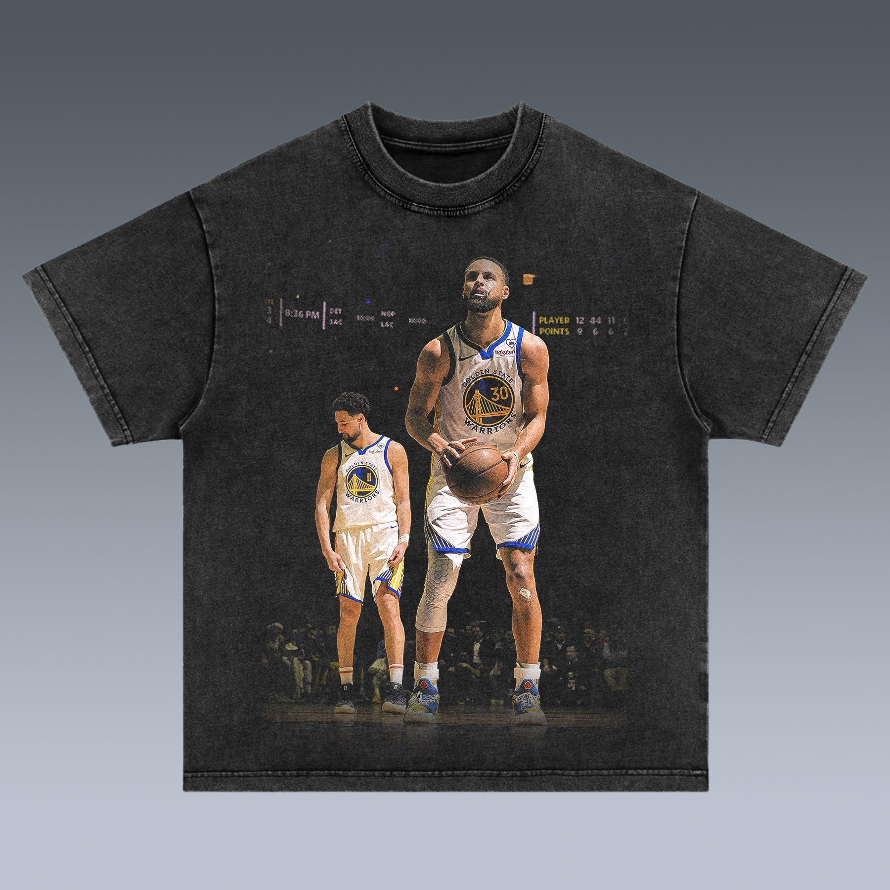 VINTAGE TEE | WARRIORS-STEPHEN CURRY- KLAY THOMPSON