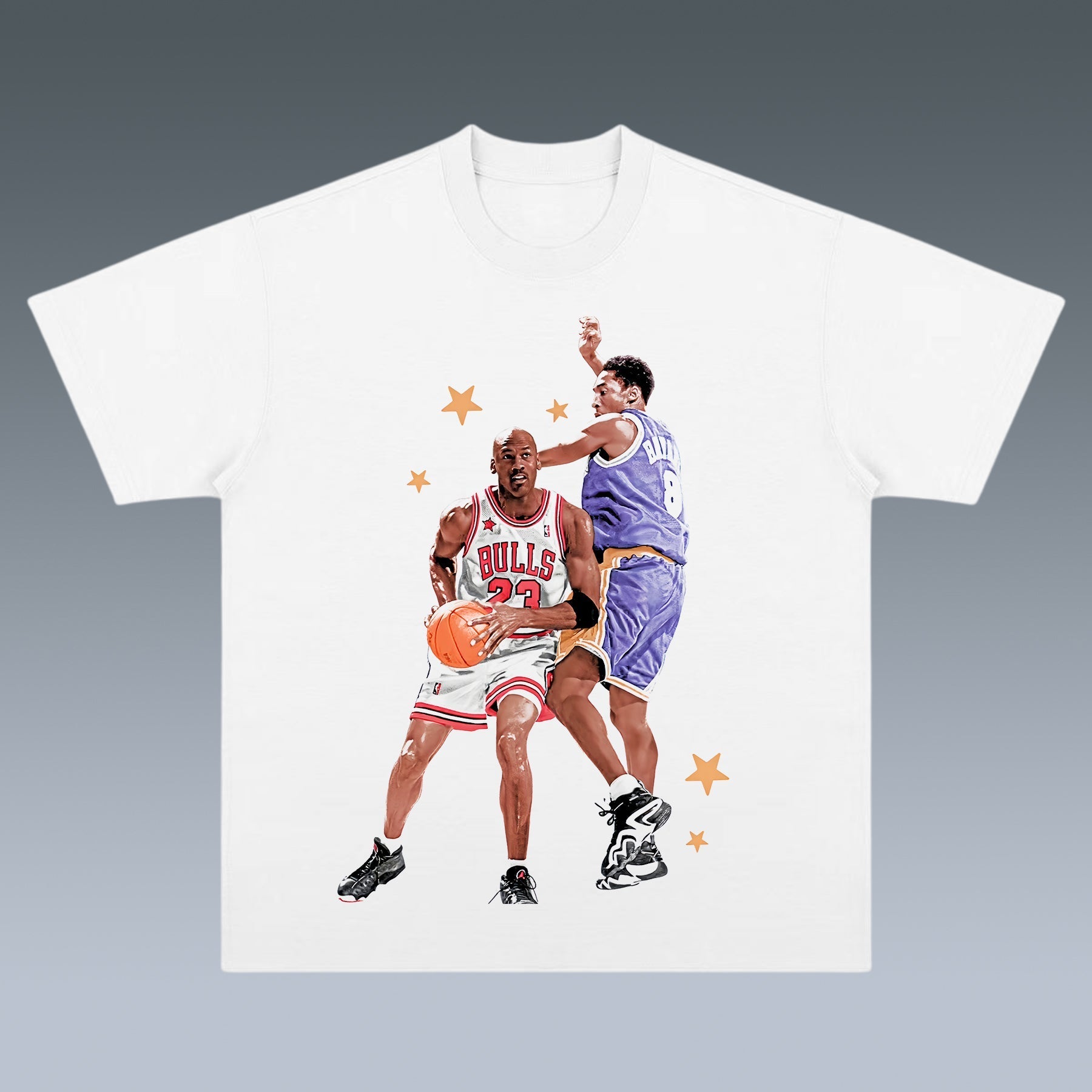 VINTAGE TEE |  KOBE& MICHAEL JORDAN