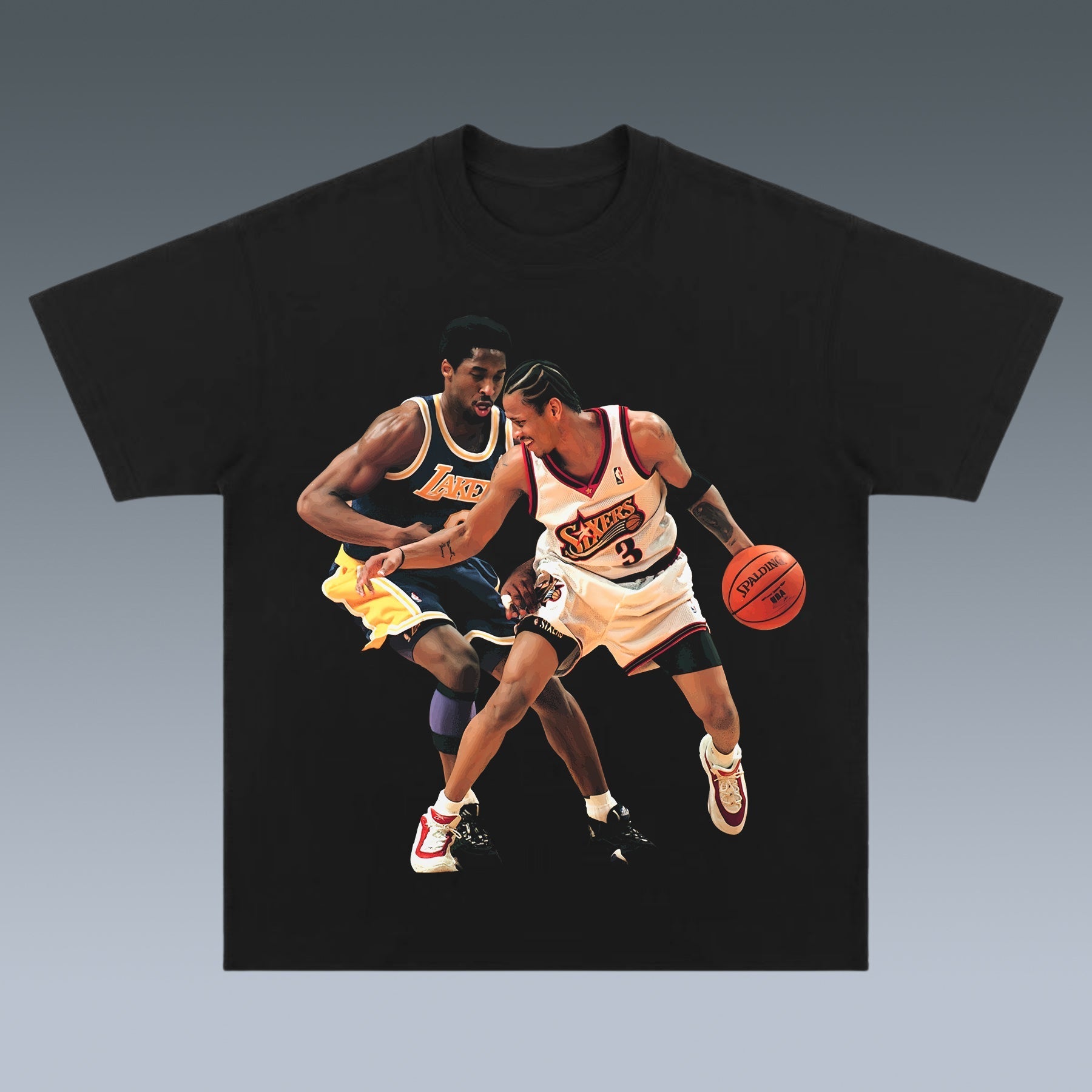 VINTAGE TEE | KOBE VS ALLEN IVERSON