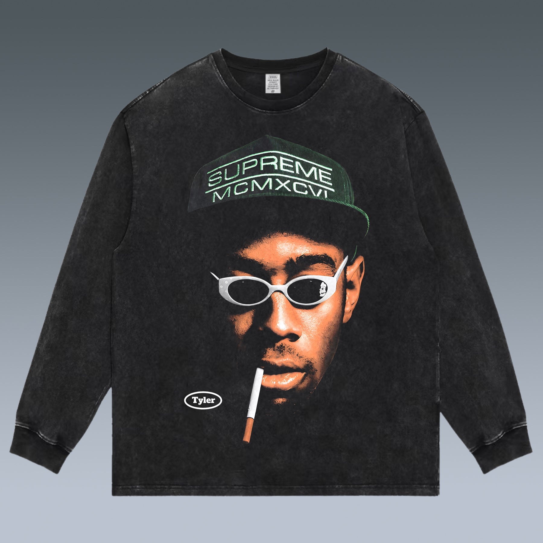 VINTAGE LONG SLEEVE TEE |  TYLER THE CREATOR 4.24