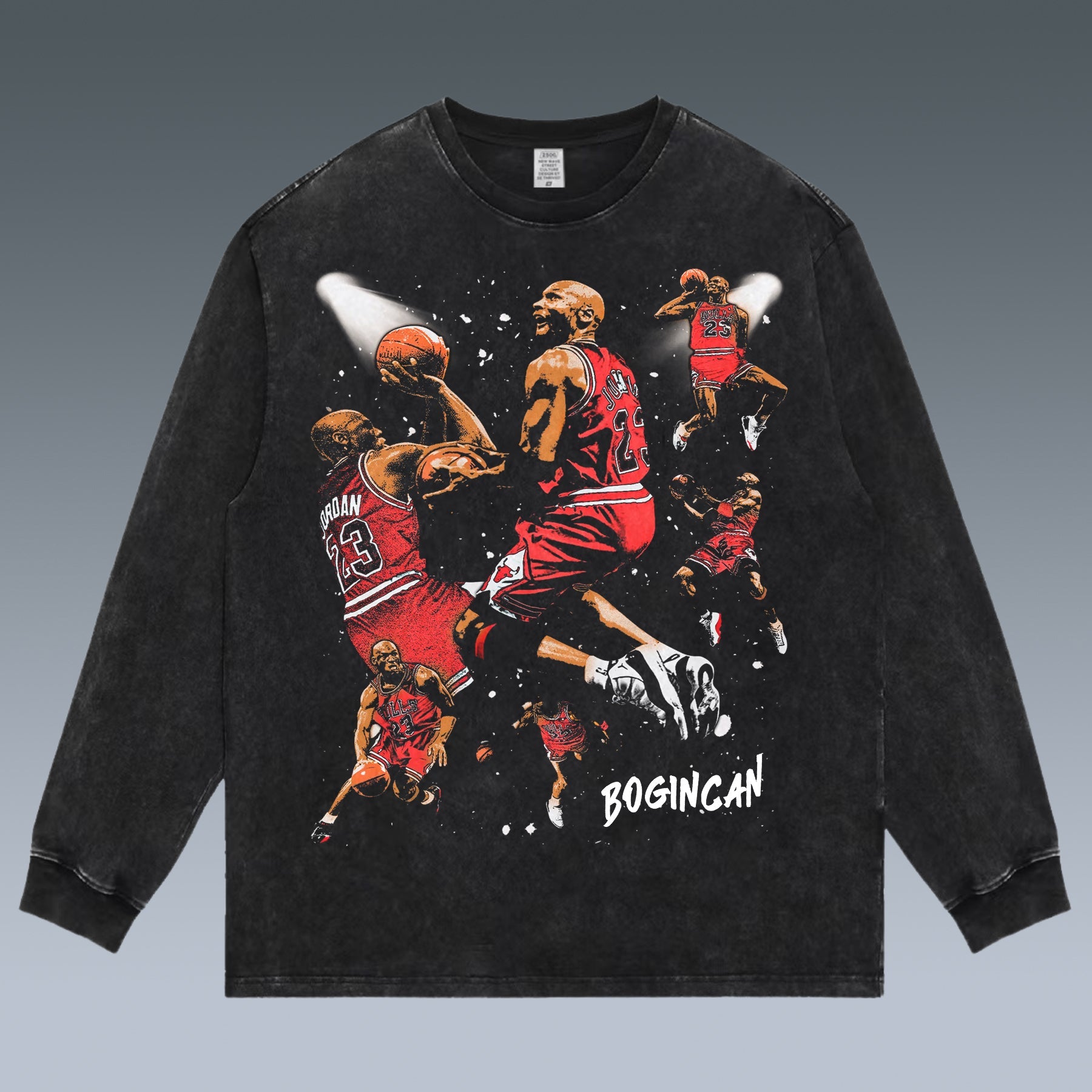 VINTAGE LONG SLEEVE TEE | MICHAEL JORDAN