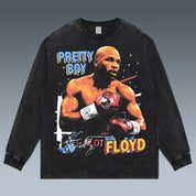 VINTAGE LONG SLEEVE TEE | FLOYD MAYWEATHER