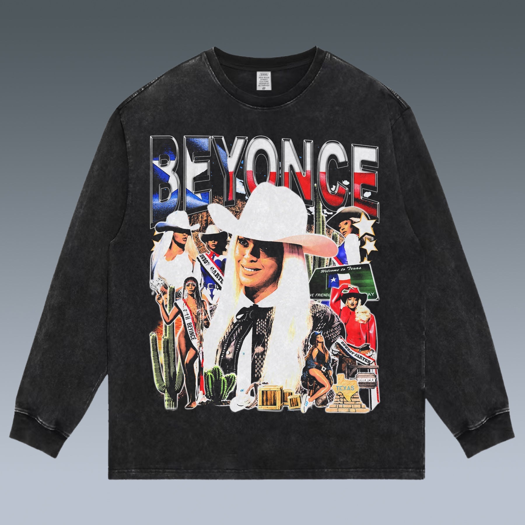 VINTAGE LONG SLEEVE TEE | BEYONCE 4.17