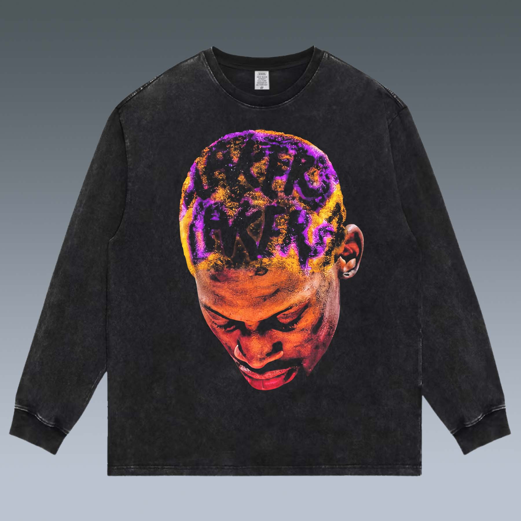 VINTAGE LONG SLEEVE TEE | DENNIS RODMAN 3.27