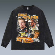 VINTAGE LONG SLEEVE TEE | PAUL WALKER