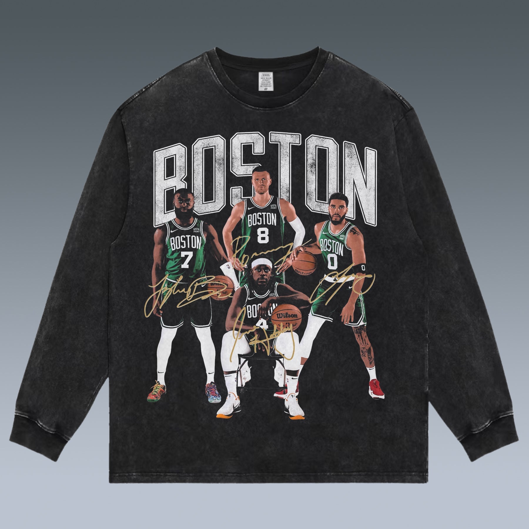 VINTAGE LONG SLEEVE TEE | CELTICS