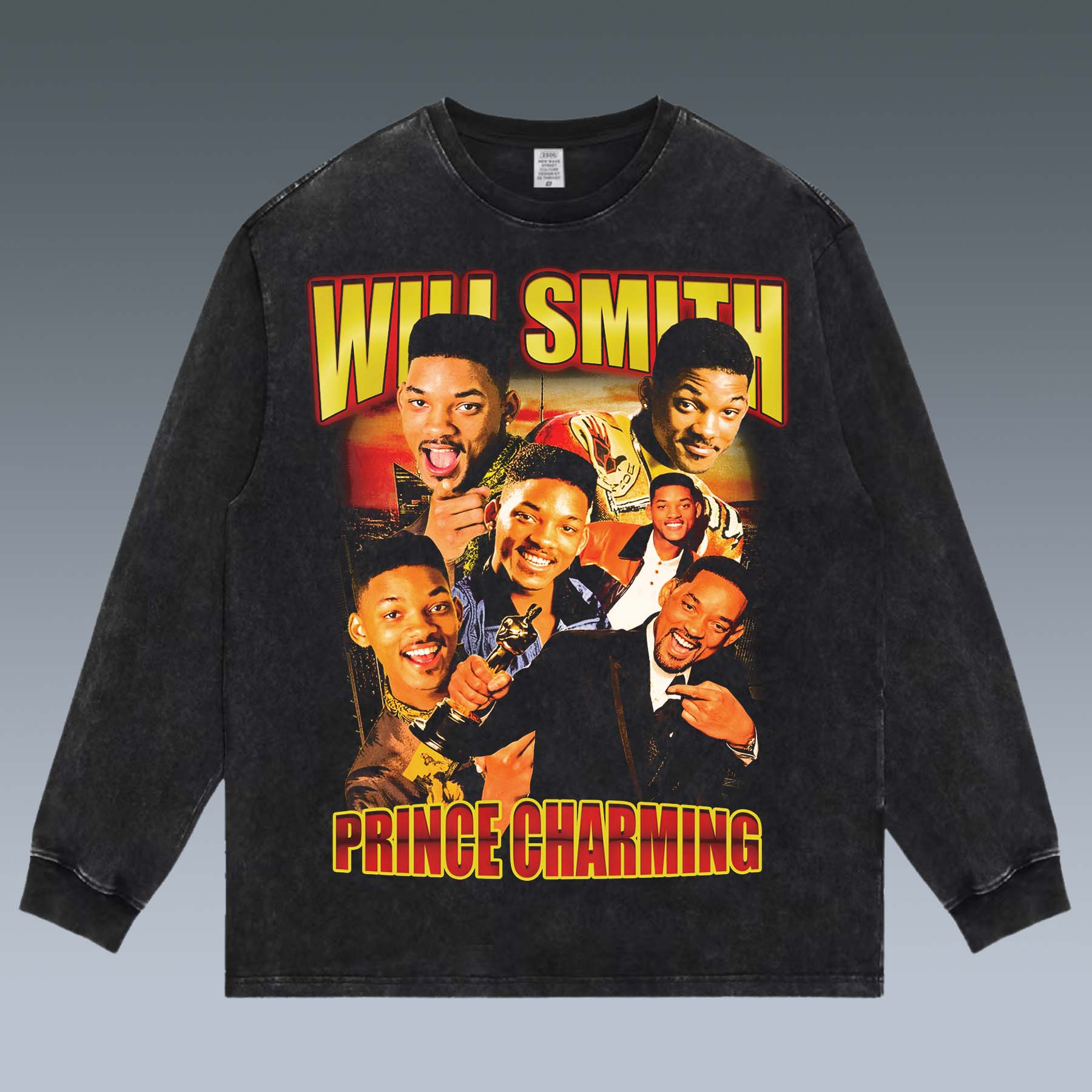 VINTAGE LONG SLEEVE TEE |  WILL SMITH