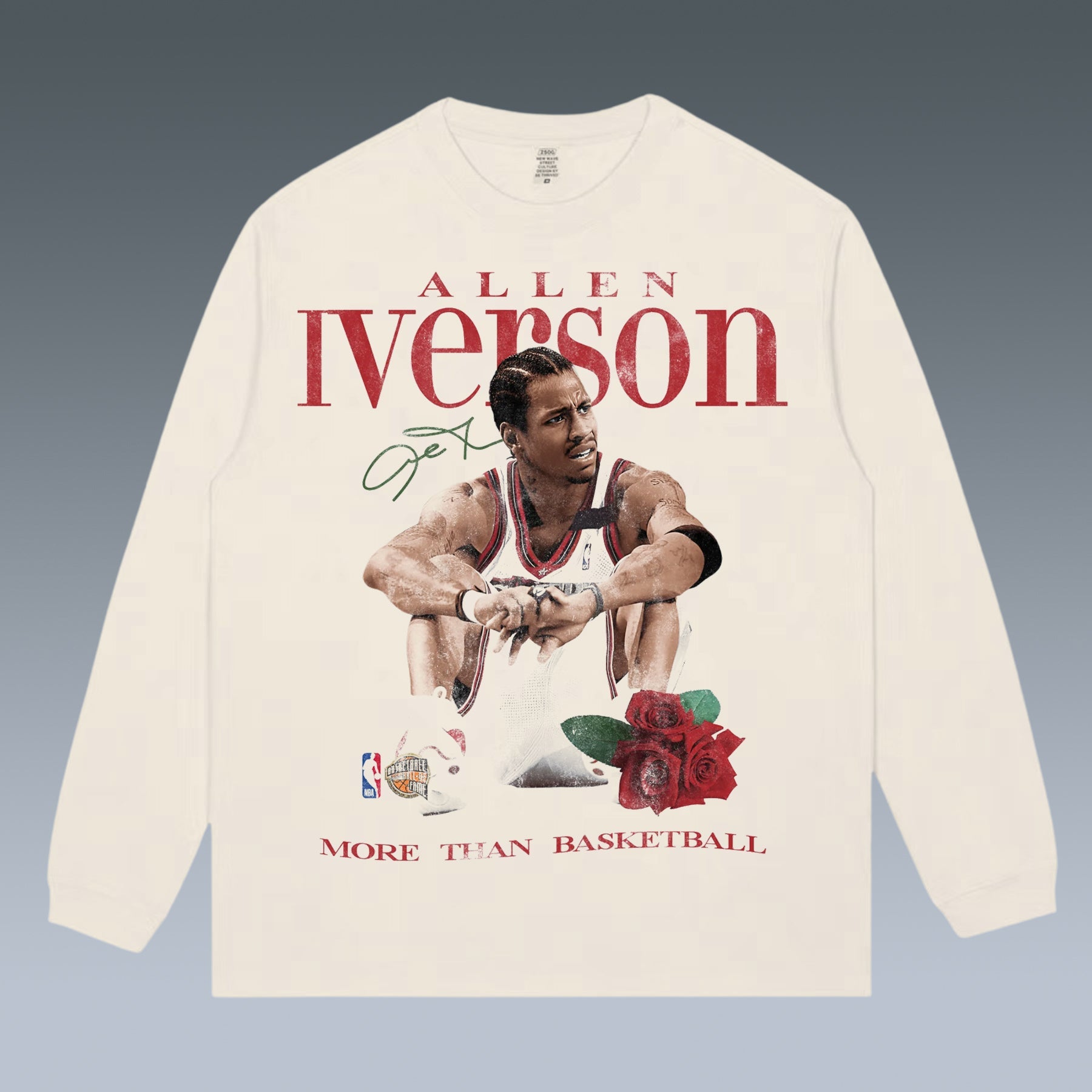 VINTAGE LONG SLEEVE TEE | ALLEN IVERSON