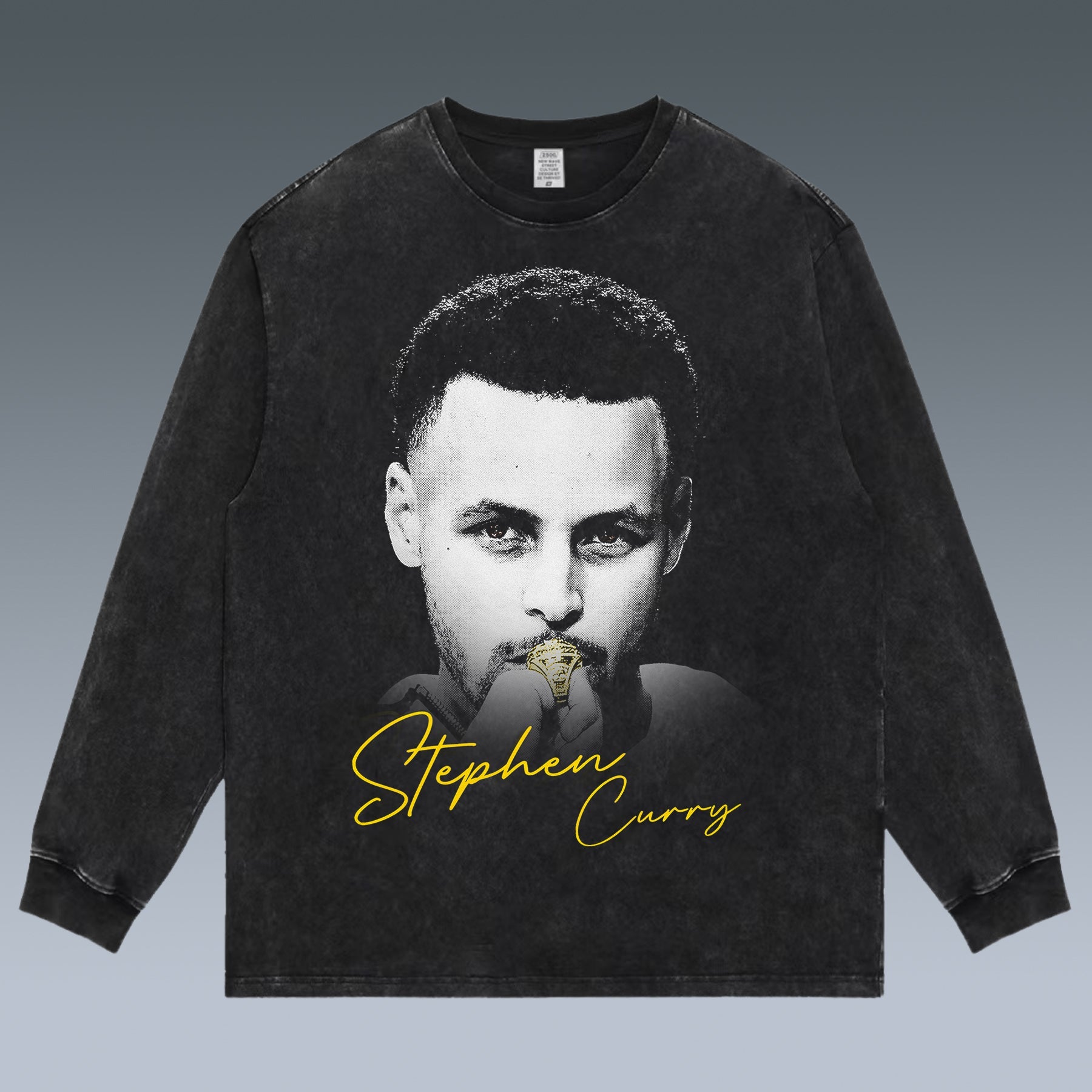 VINTAGE LONG SLEEVE TEE | STEPHEN CURRY