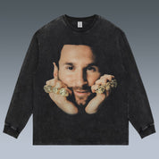 VINTAGE LONG SLEEVE TEE | MESSI