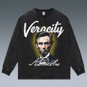 VINTAGE LONG SLEEVE TEE |  ABRAHAM LINCOLN