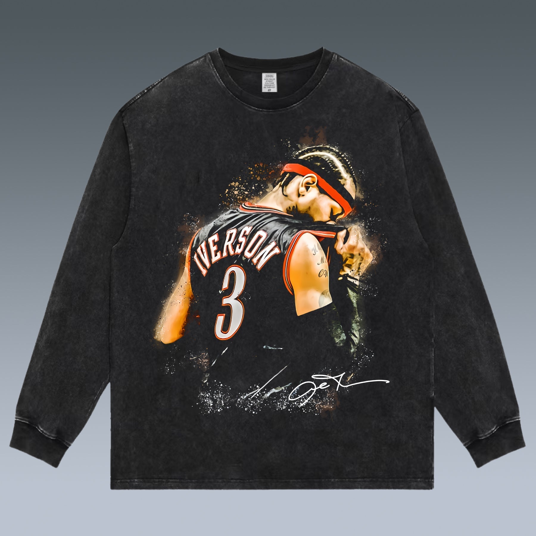 VINTAGE LONG SLEEVE TEE | ALLEN IVERSON-AI