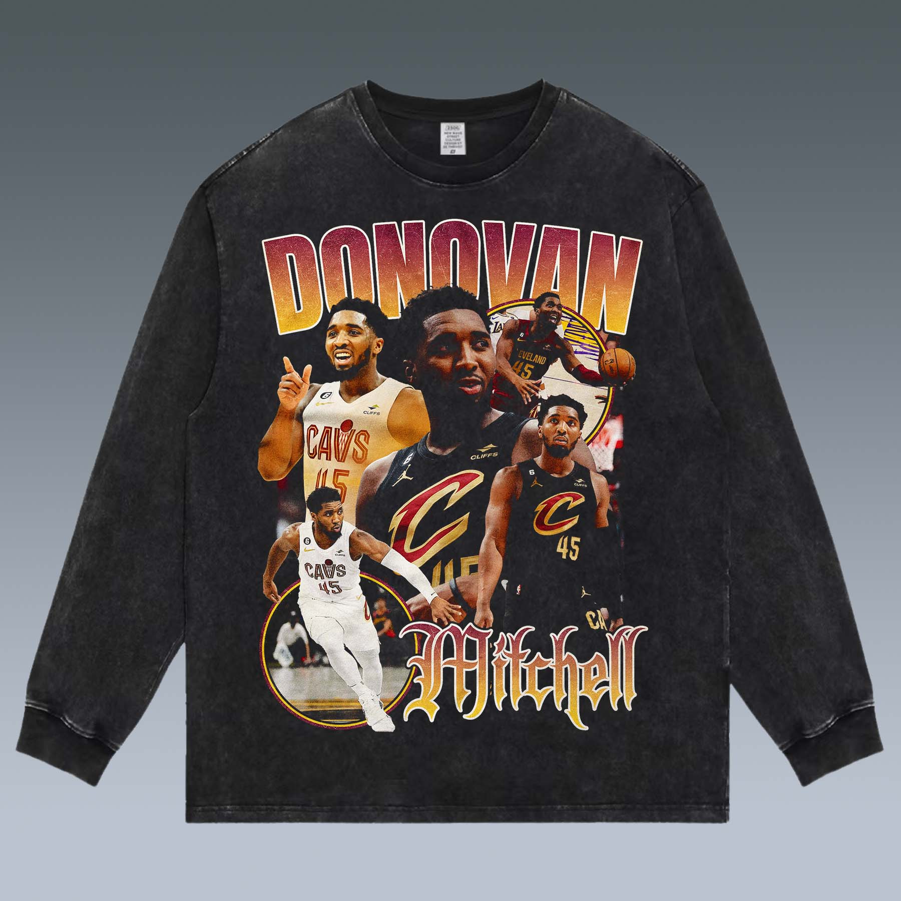 VINTAGE LONG SLEEVE TEE |  DONOVAN MITCHELL