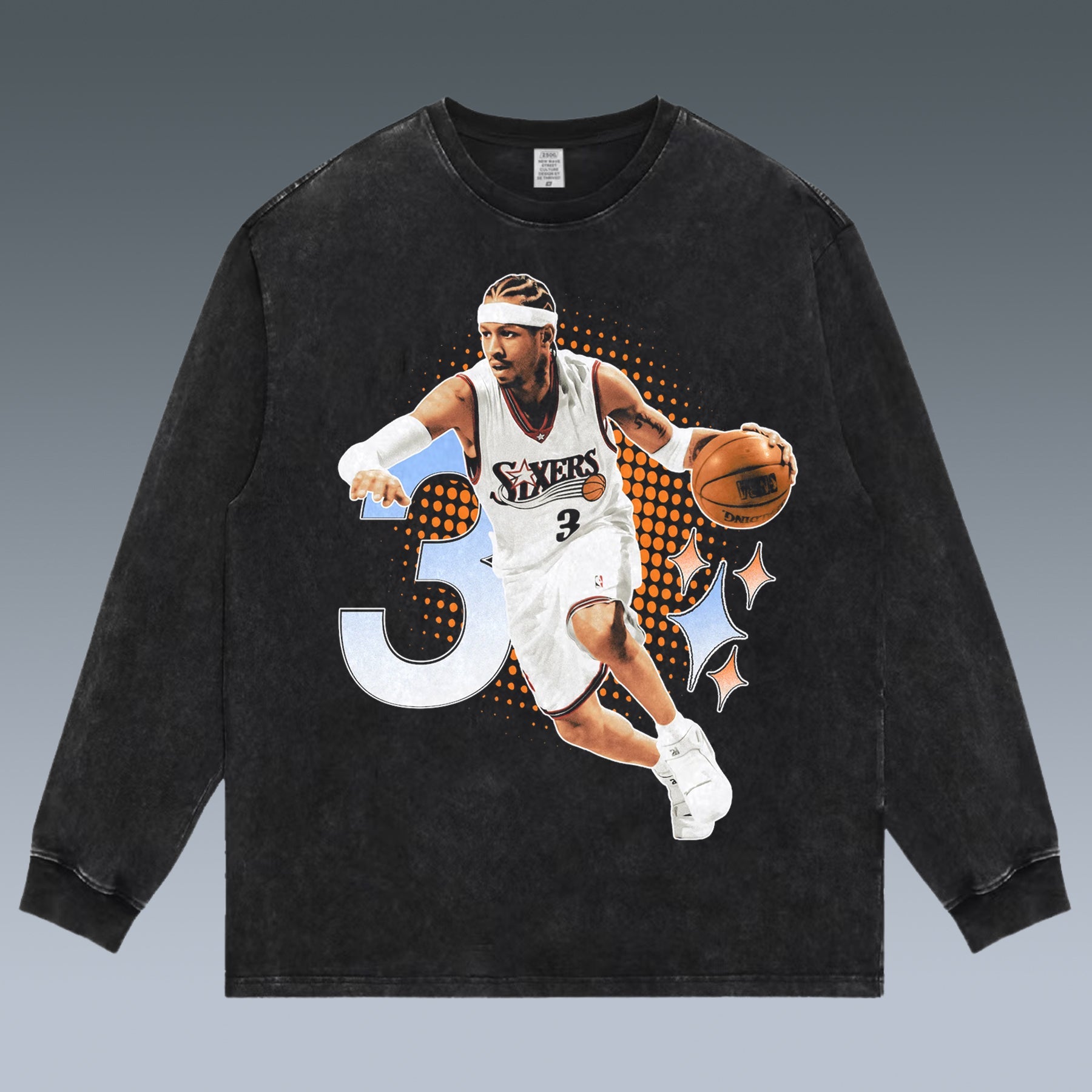 VINTAGE LONG SLEEVE TEE | ALLEN IVERSON AI