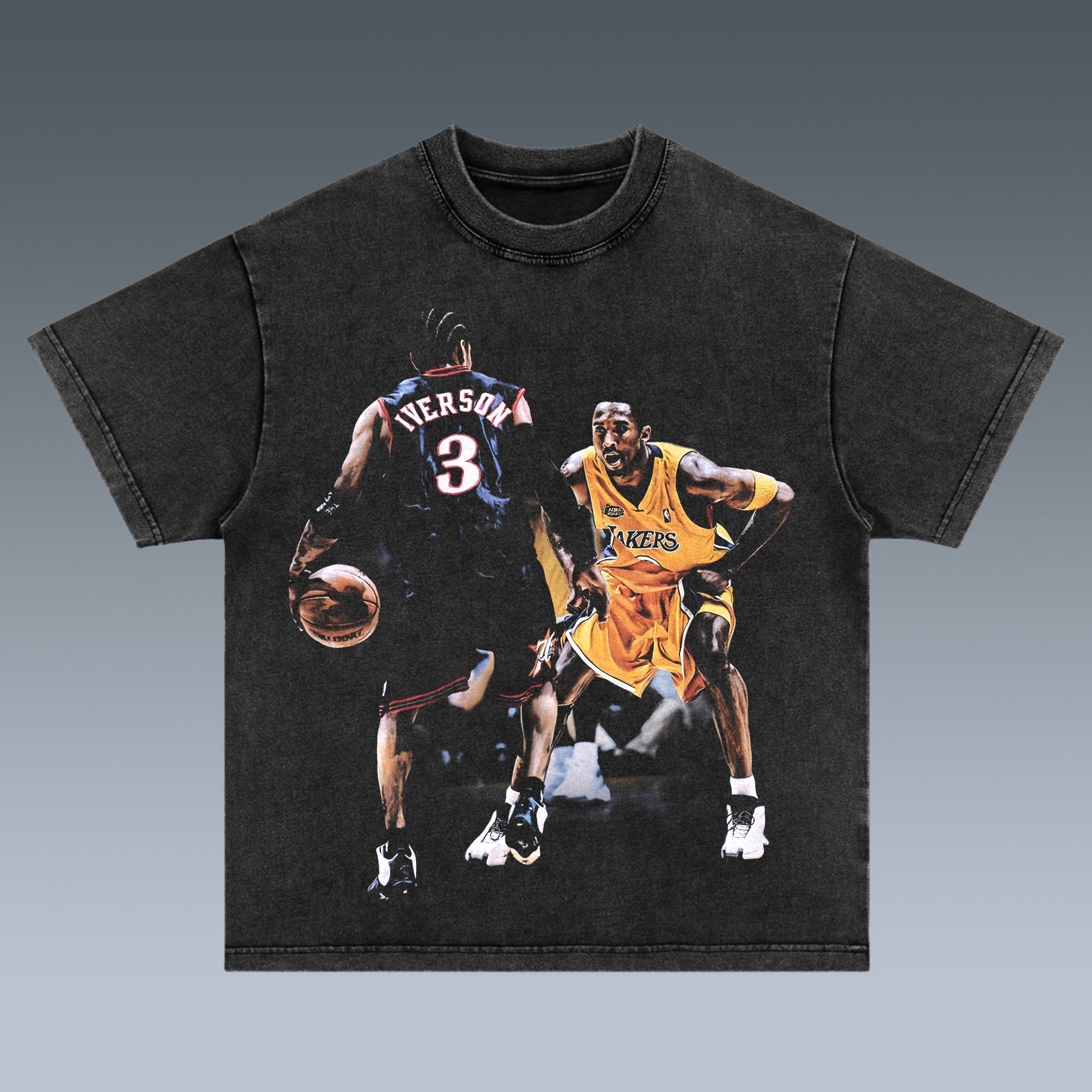 VINTAGE TEE | KOBE VS ALLEN IVERSON