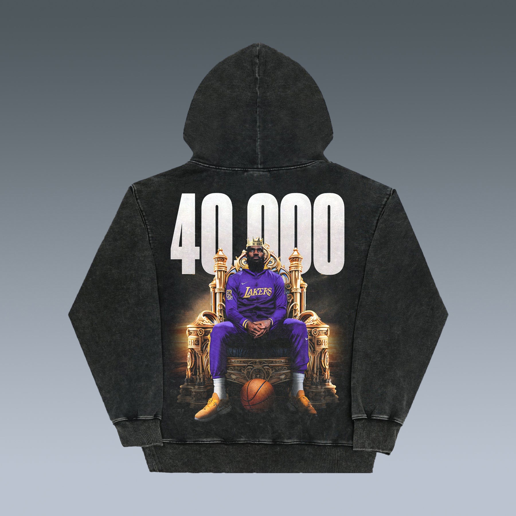 VINTAGE HOODIES | LEBRON JAMES 40000