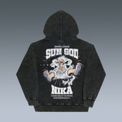 VINTAGE HOODIES | LUFFY NIKA