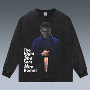 VINTAGE LONG SLEEVE TEE | THE NIGHT SHE SENT HIM HOME