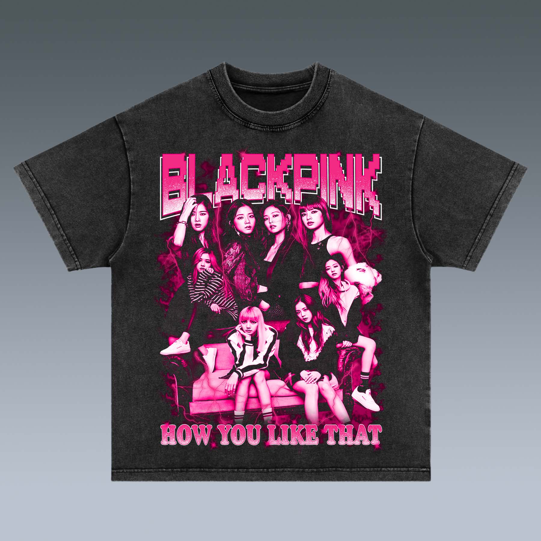 VINTAGE TEE | BLACK PINK