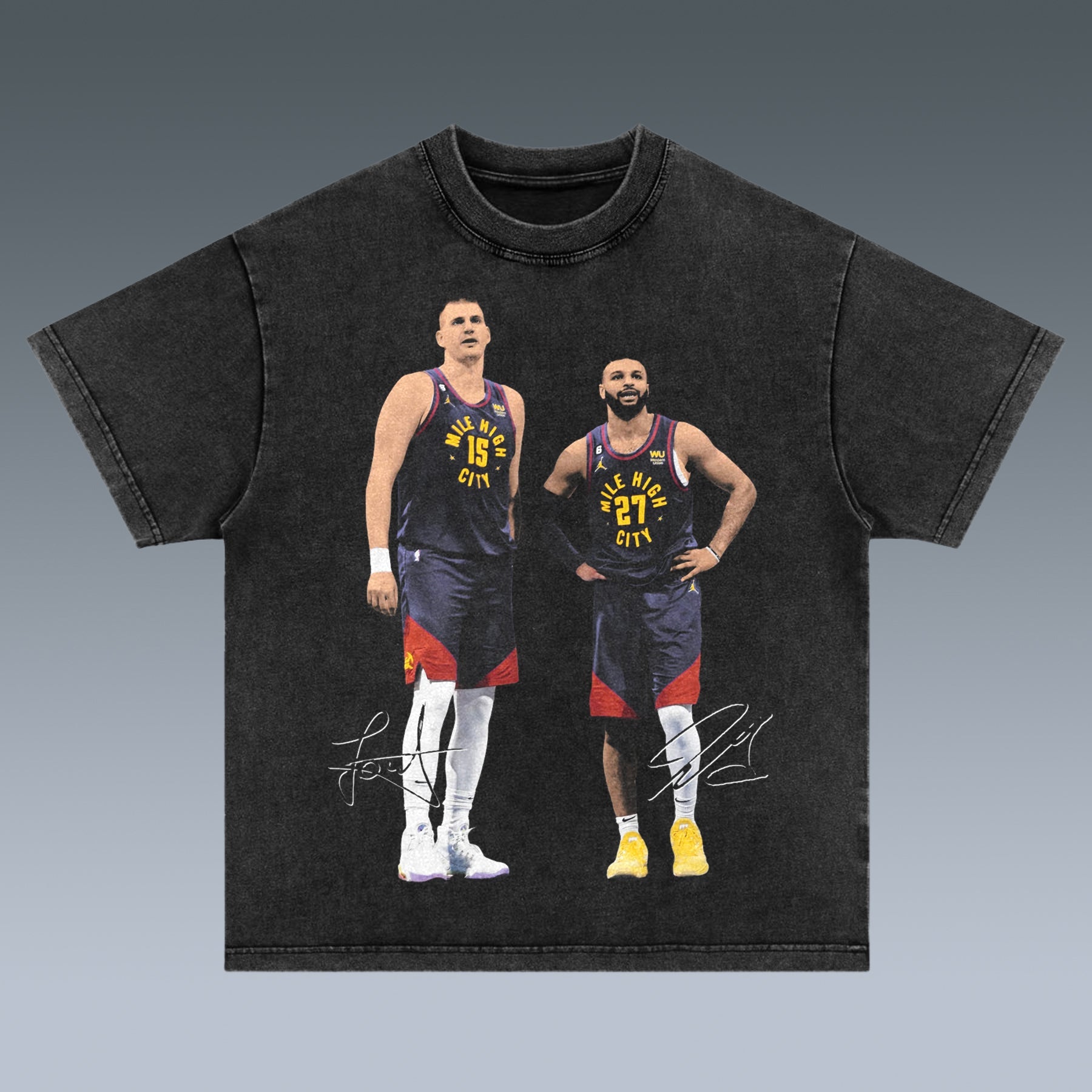 VINTAGE TEE | DENVER NUGGETS-JAMAL MURRAY&JOKIC