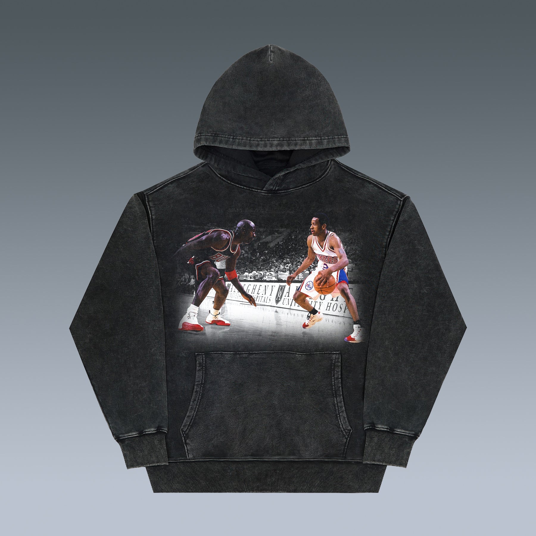 VINTAGE HOODIES | IVERSON VS JORDAN